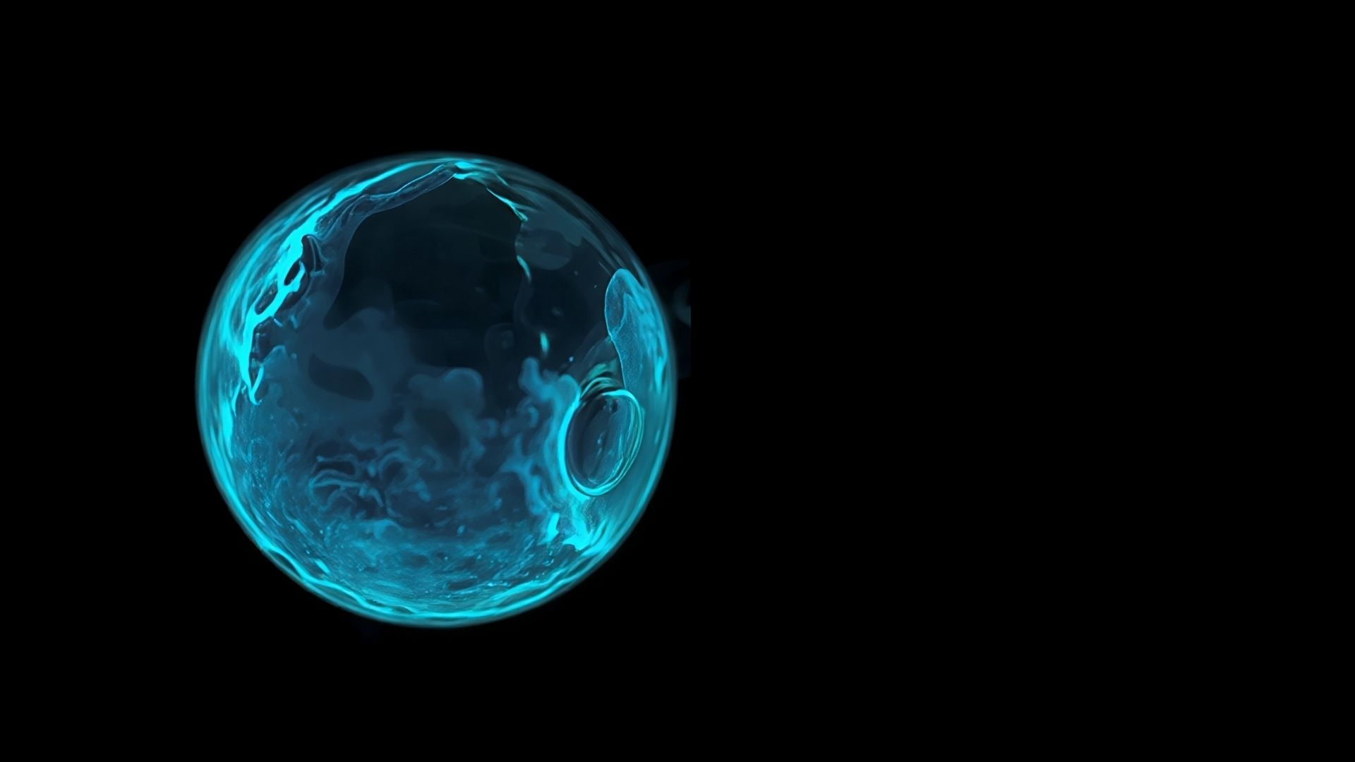 Gel bioluminescent